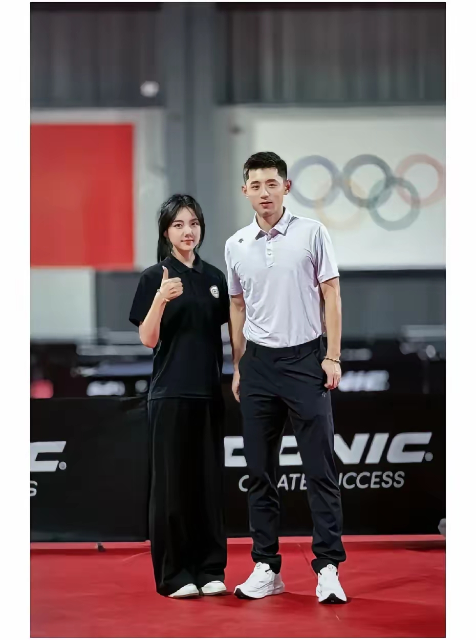 韩国乒乓球队力克英国乒乓球队，张继科关键制胜