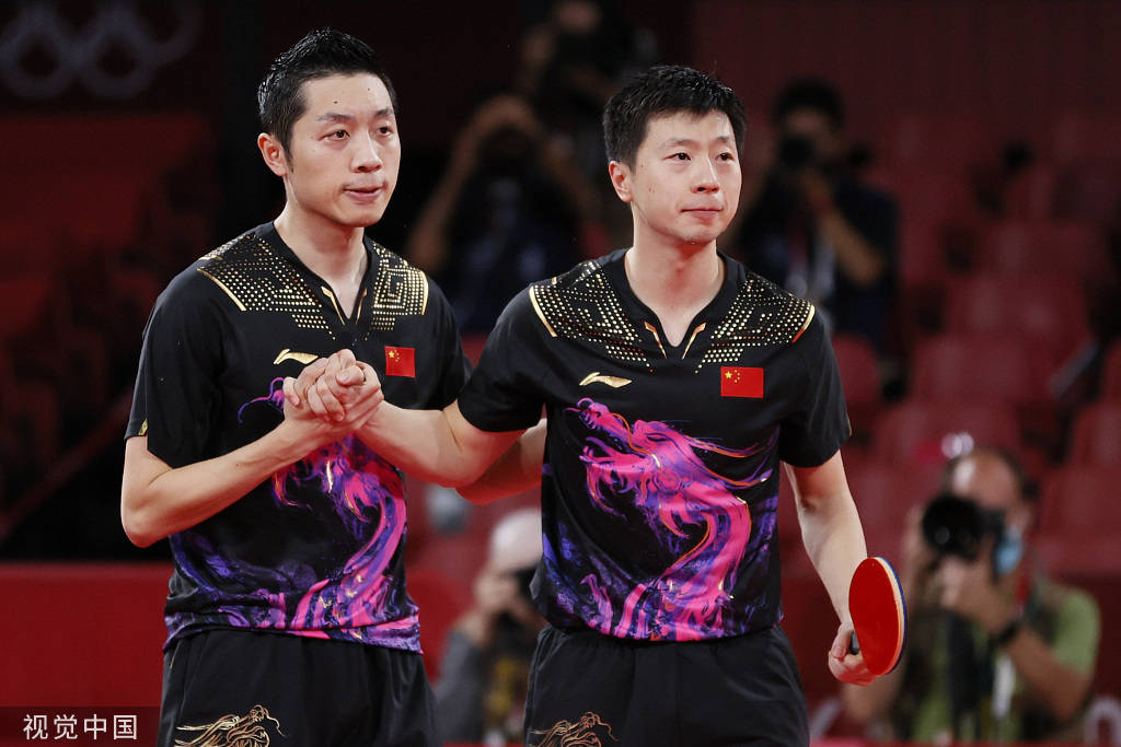 日本队碾压德国队，许昕关键制胜